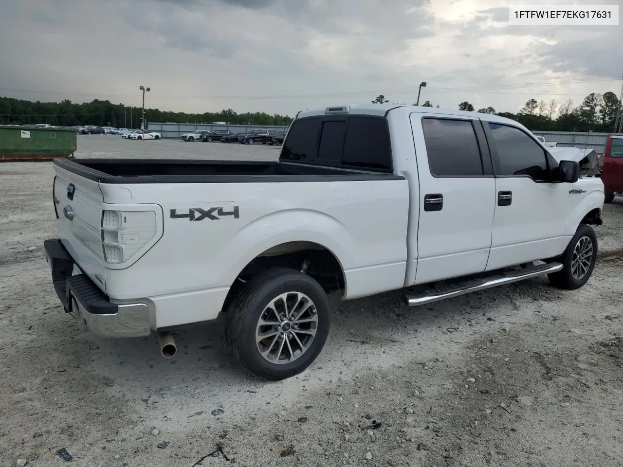 1FTFW1EF7EKG17631 2014 Ford F150 Supercrew