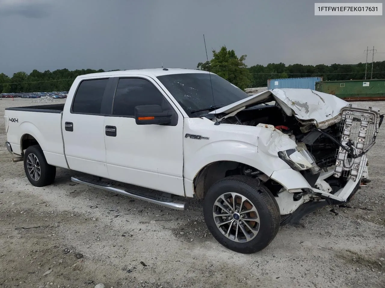 2014 Ford F150 Supercrew VIN: 1FTFW1EF7EKG17631 Lot: 63642834