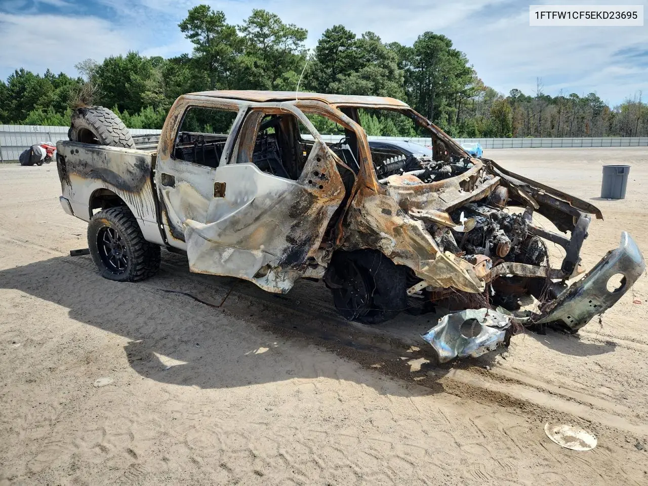 1FTFW1CF5EKD23695 2014 Ford F150 Supercrew