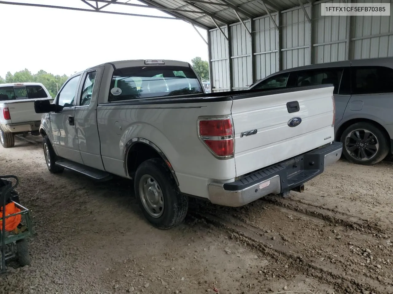 2014 Ford F150 Super Cab VIN: 1FTFX1CF5EFB70385 Lot: 70657984