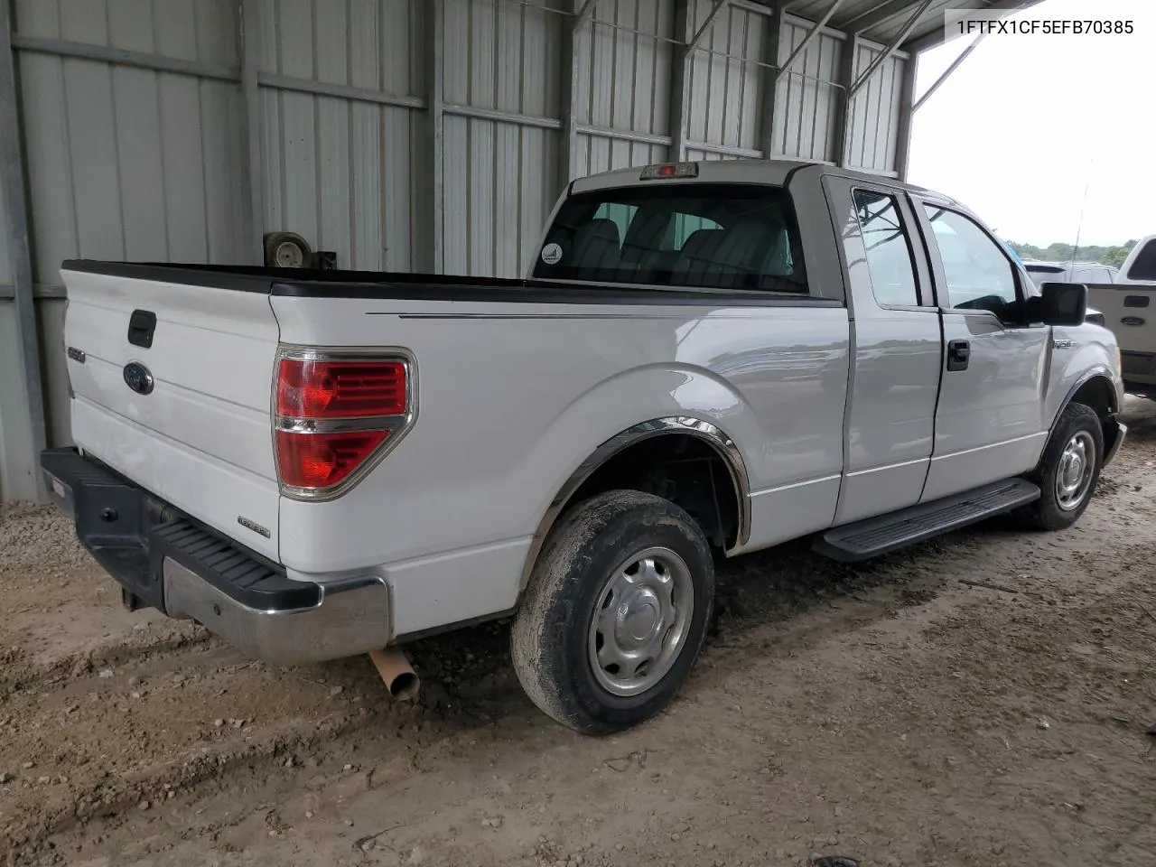 2014 Ford F150 Super Cab VIN: 1FTFX1CF5EFB70385 Lot: 70657984