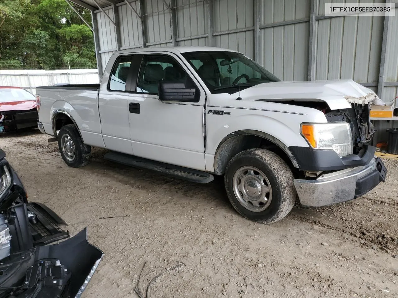 2014 Ford F150 Super Cab VIN: 1FTFX1CF5EFB70385 Lot: 70657984