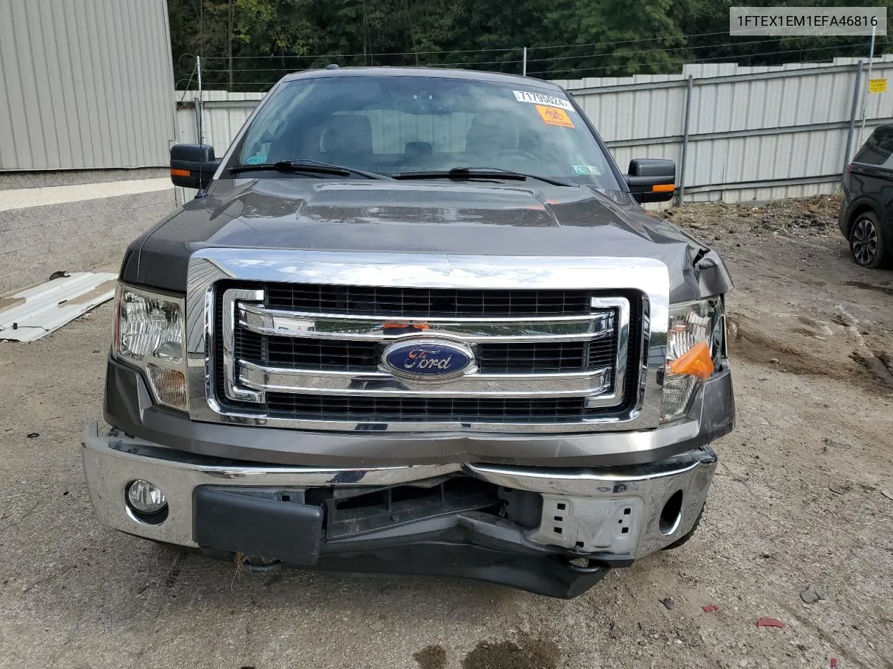 2014 Ford F150 Super Cab VIN: 1FTEX1EM1EFA46816 Lot: 71795024