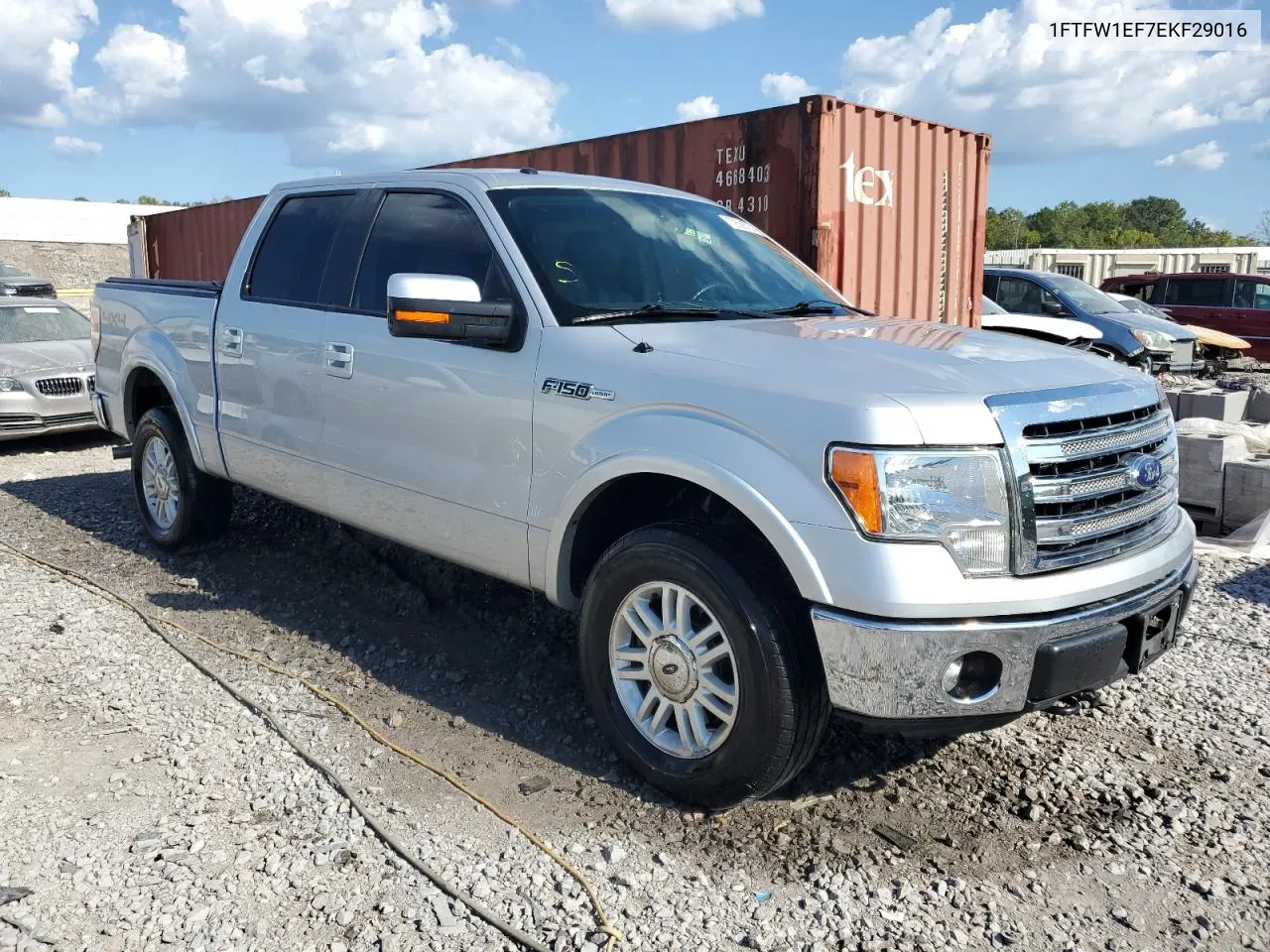 2014 Ford F150 Supercrew VIN: 1FTFW1EF7EKF29016 Lot: 72506734