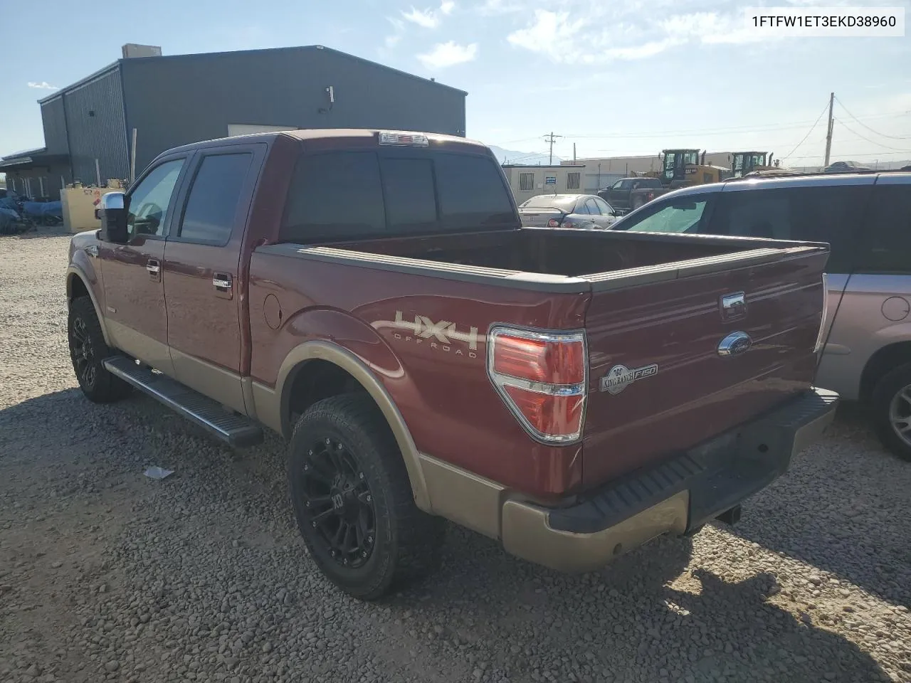 1FTFW1ET3EKD38960 2014 Ford F150 Supercrew