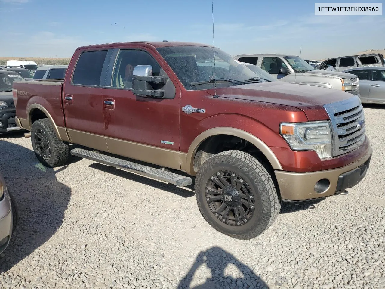 1FTFW1ET3EKD38960 2014 Ford F150 Supercrew