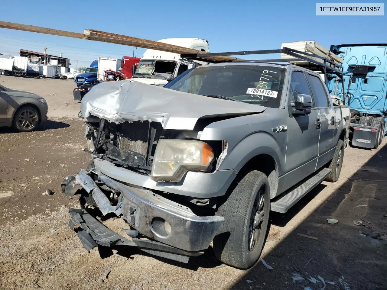 1FTFW1EF9EFA31957 2014 Ford F150 Supercrew