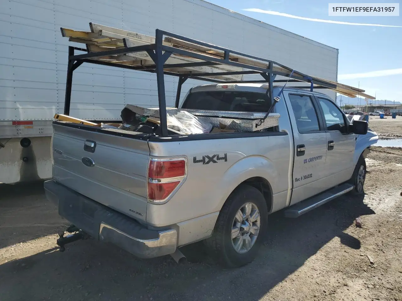 1FTFW1EF9EFA31957 2014 Ford F150 Supercrew