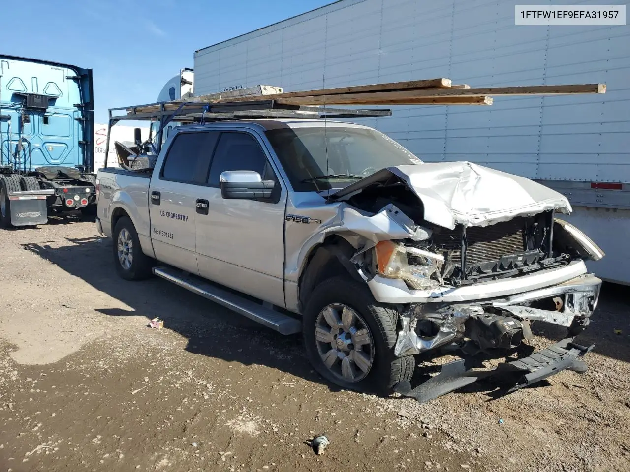 1FTFW1EF9EFA31957 2014 Ford F150 Supercrew