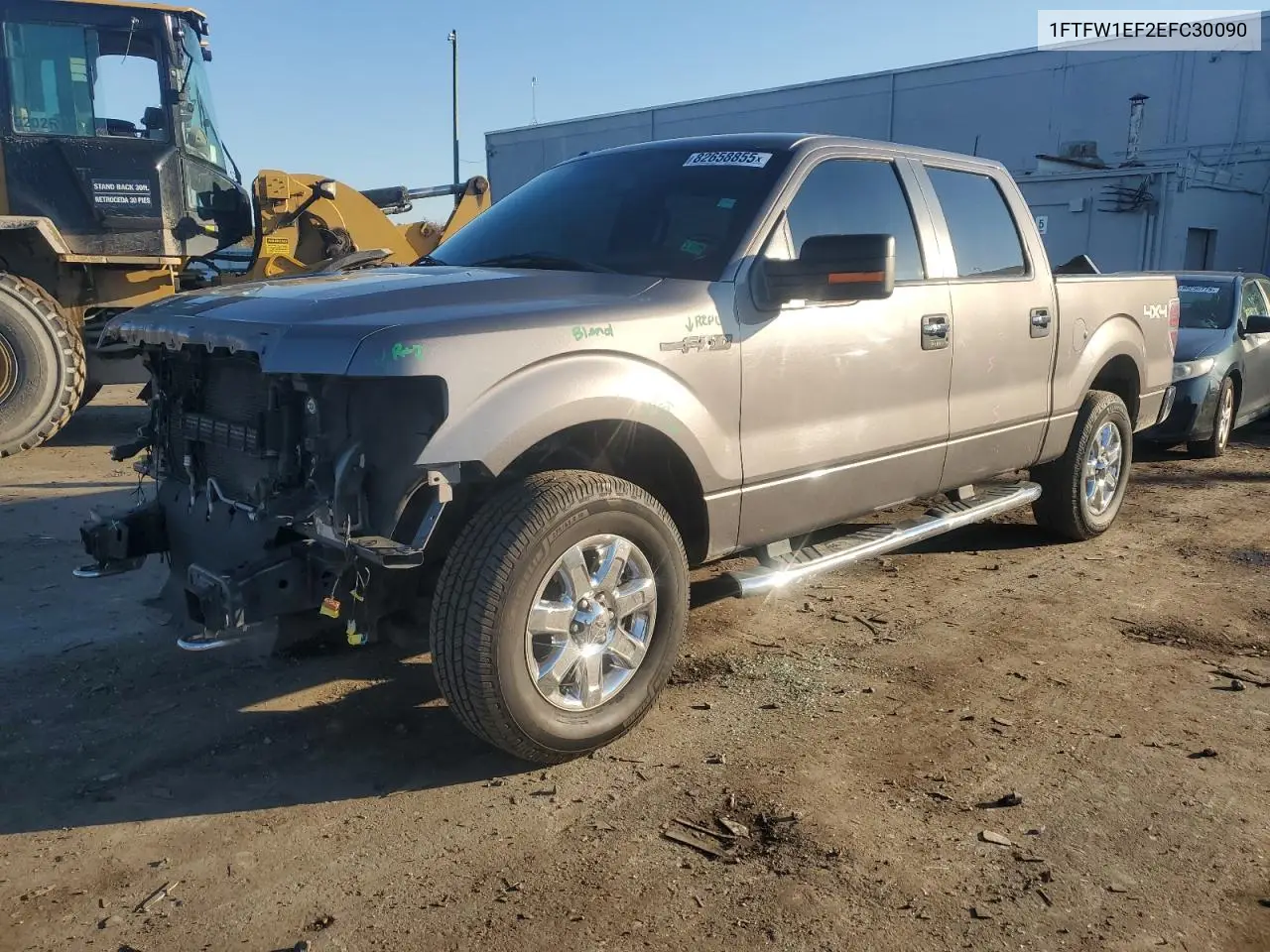 1FTFW1EF2EFC30090 2014 Ford F150 Supercrew