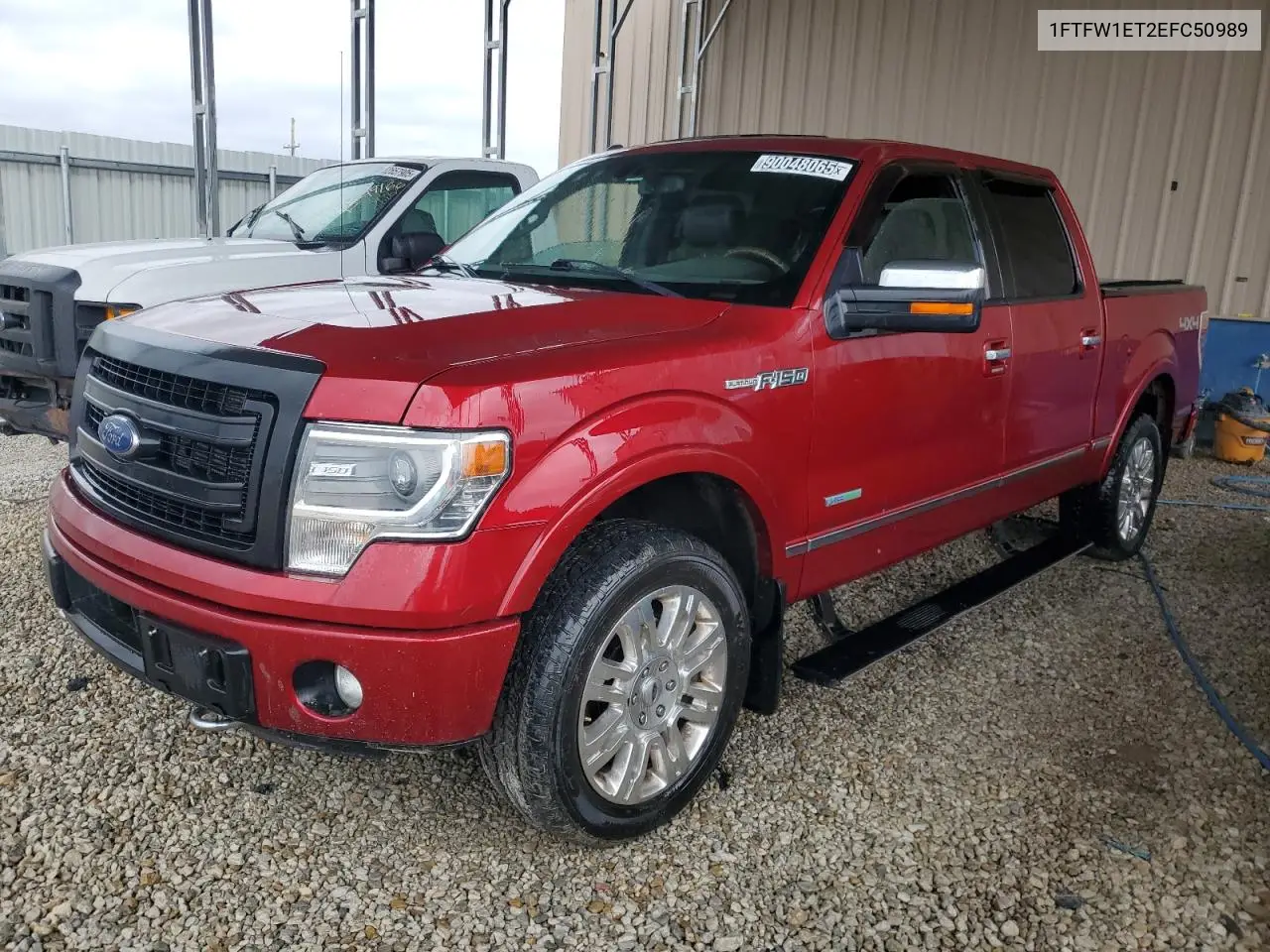1FTFW1ET2EFC50989 2014 Ford F150 Supercrew
