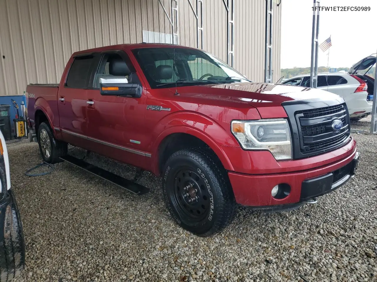 1FTFW1ET2EFC50989 2014 Ford F150 Supercrew