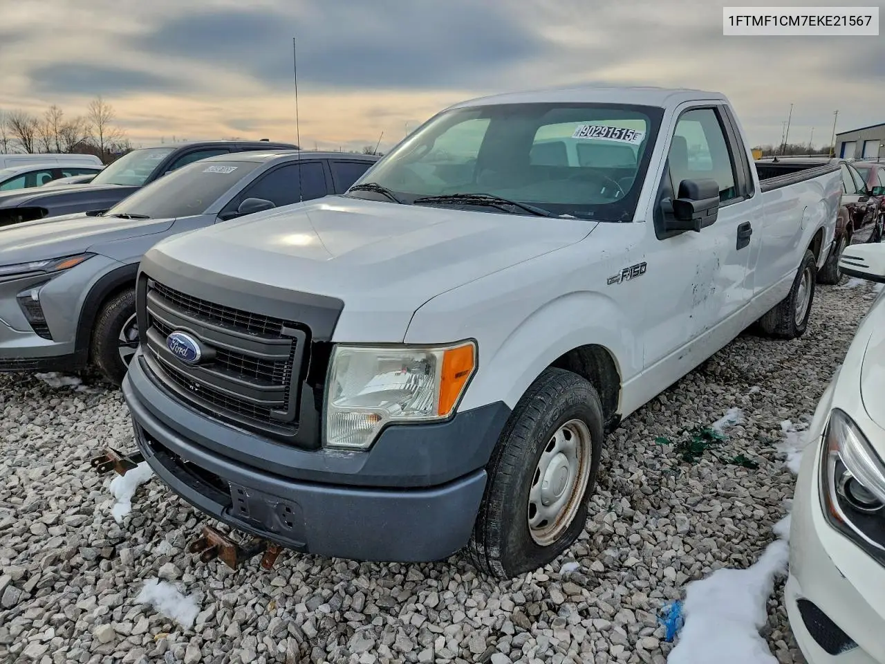 1FTMF1CM7EKE21567 2014 Ford F150