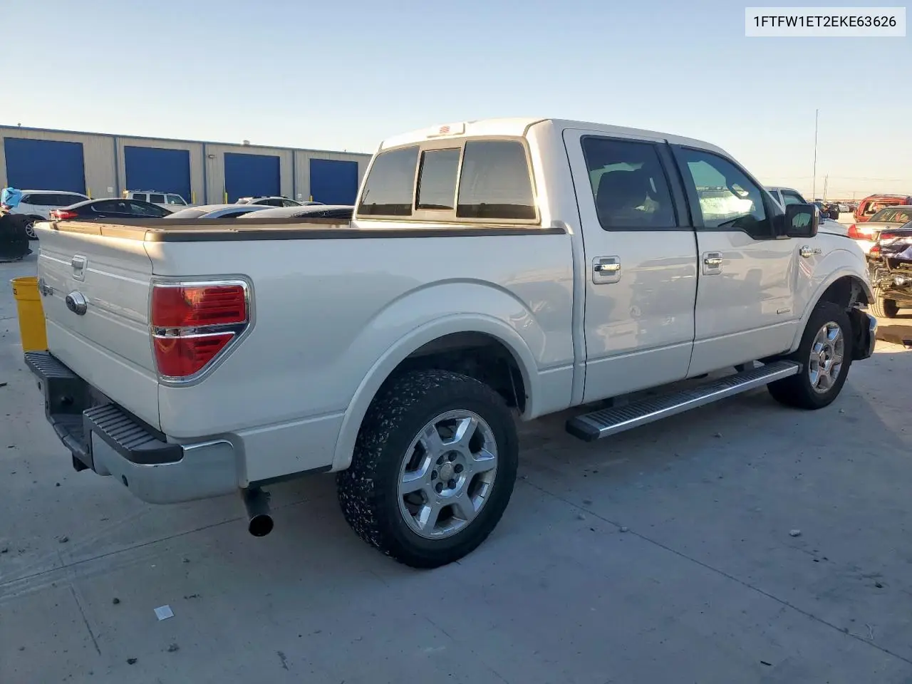 1FTFW1ET2EKE63626 2014 Ford F150 Supercrew