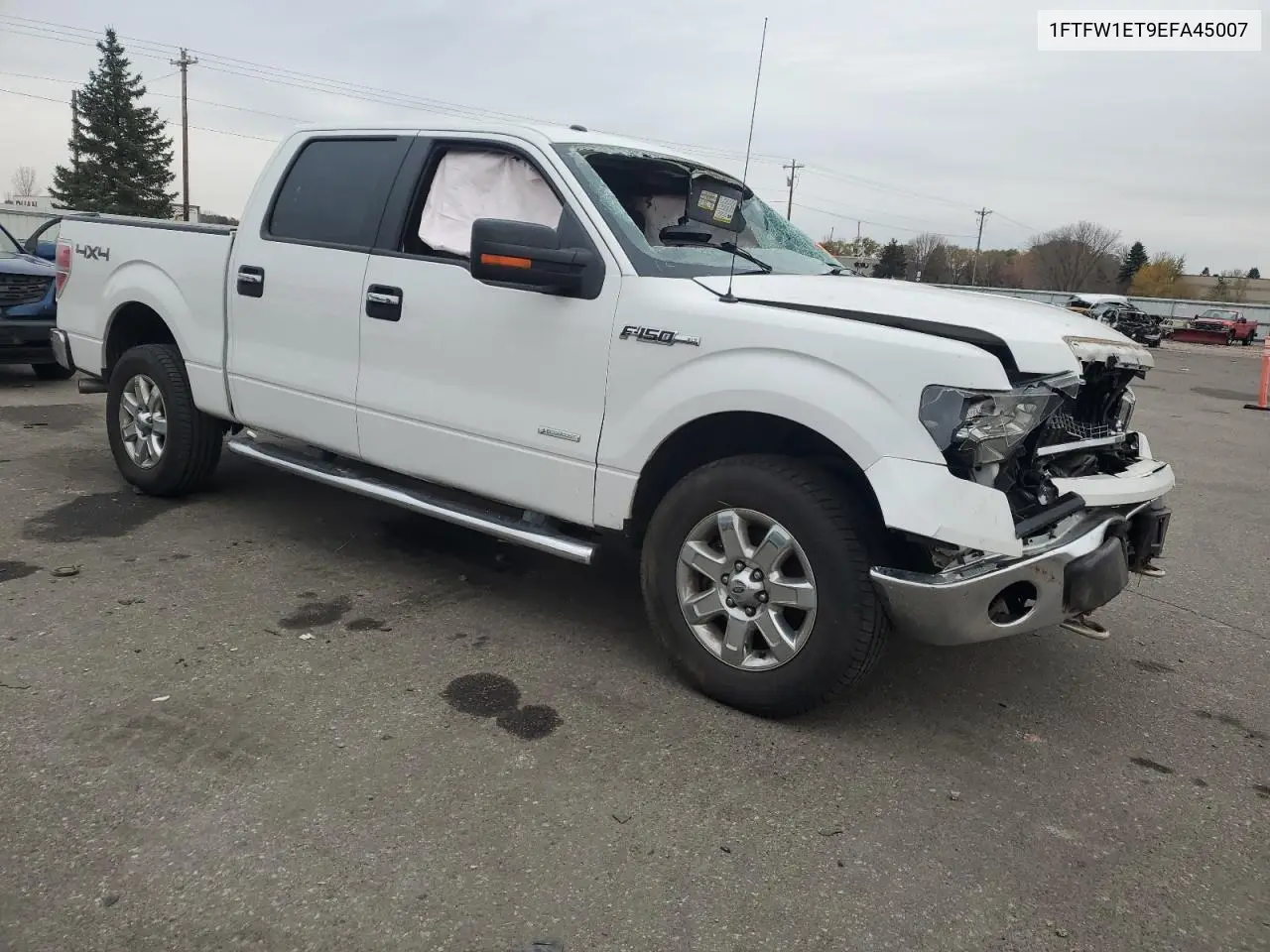 1FTFW1ET9EFA45007 2014 Ford F150 Supercrew