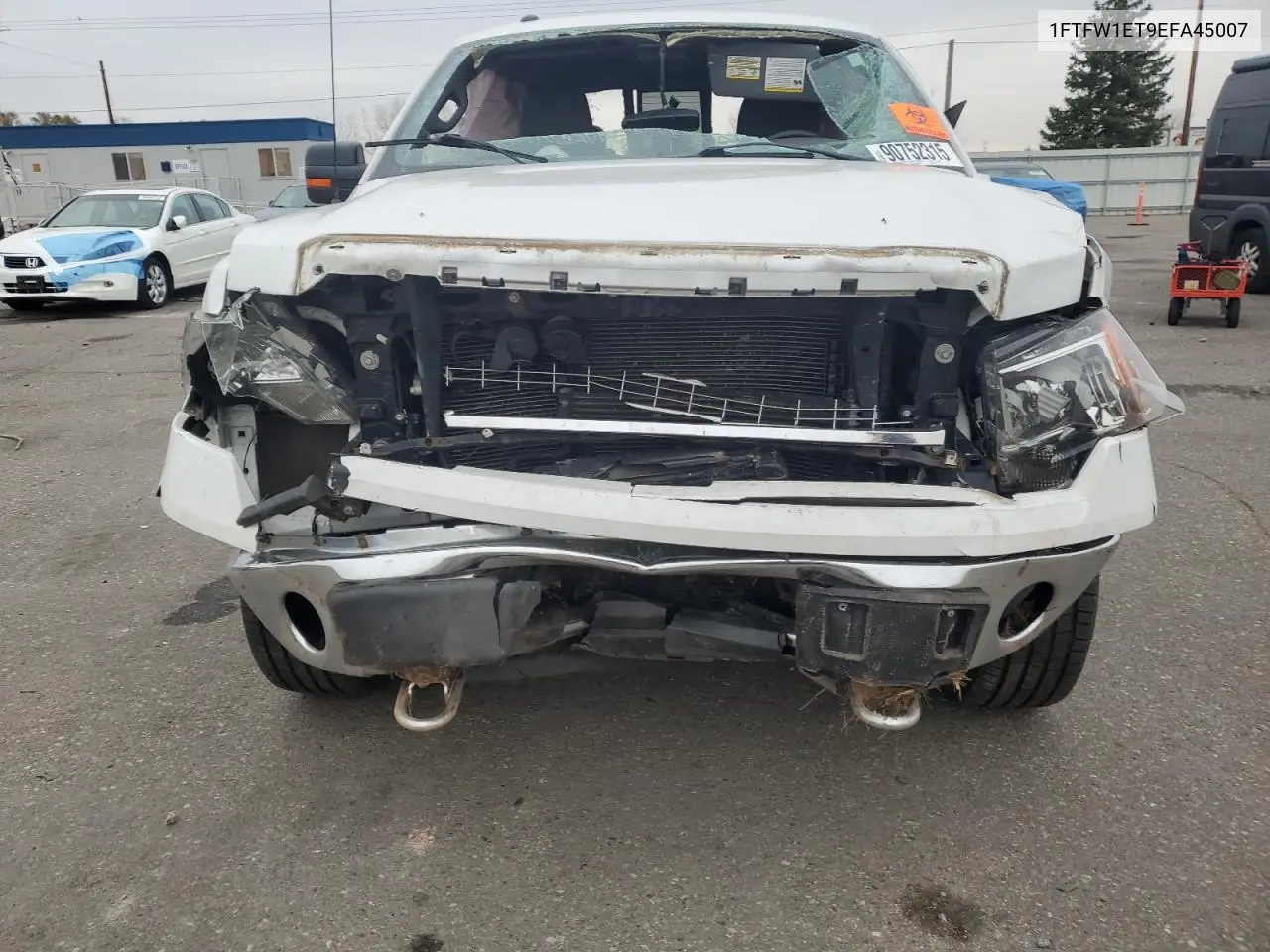 1FTFW1ET9EFA45007 2014 Ford F150 Supercrew