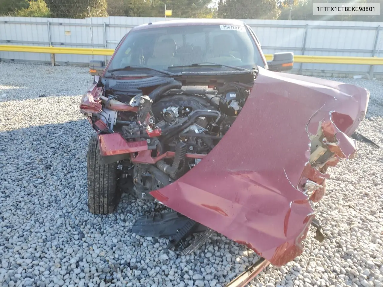 1FTFX1ET8EKE98801 2014 Ford F150 Super Cab