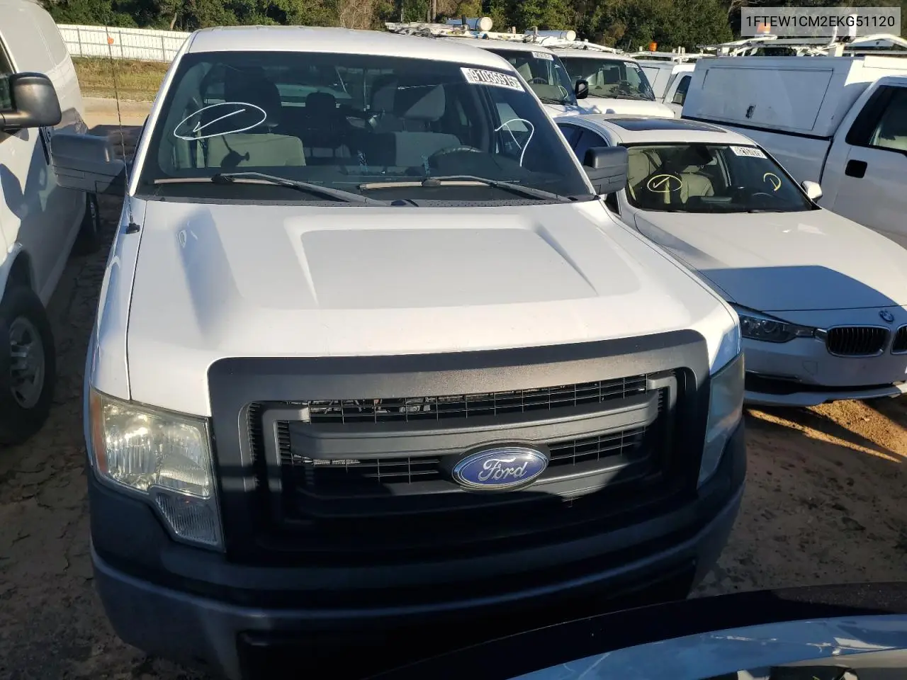 1FTEW1CM2EKG51120 2014 Ford F150 Supercrew