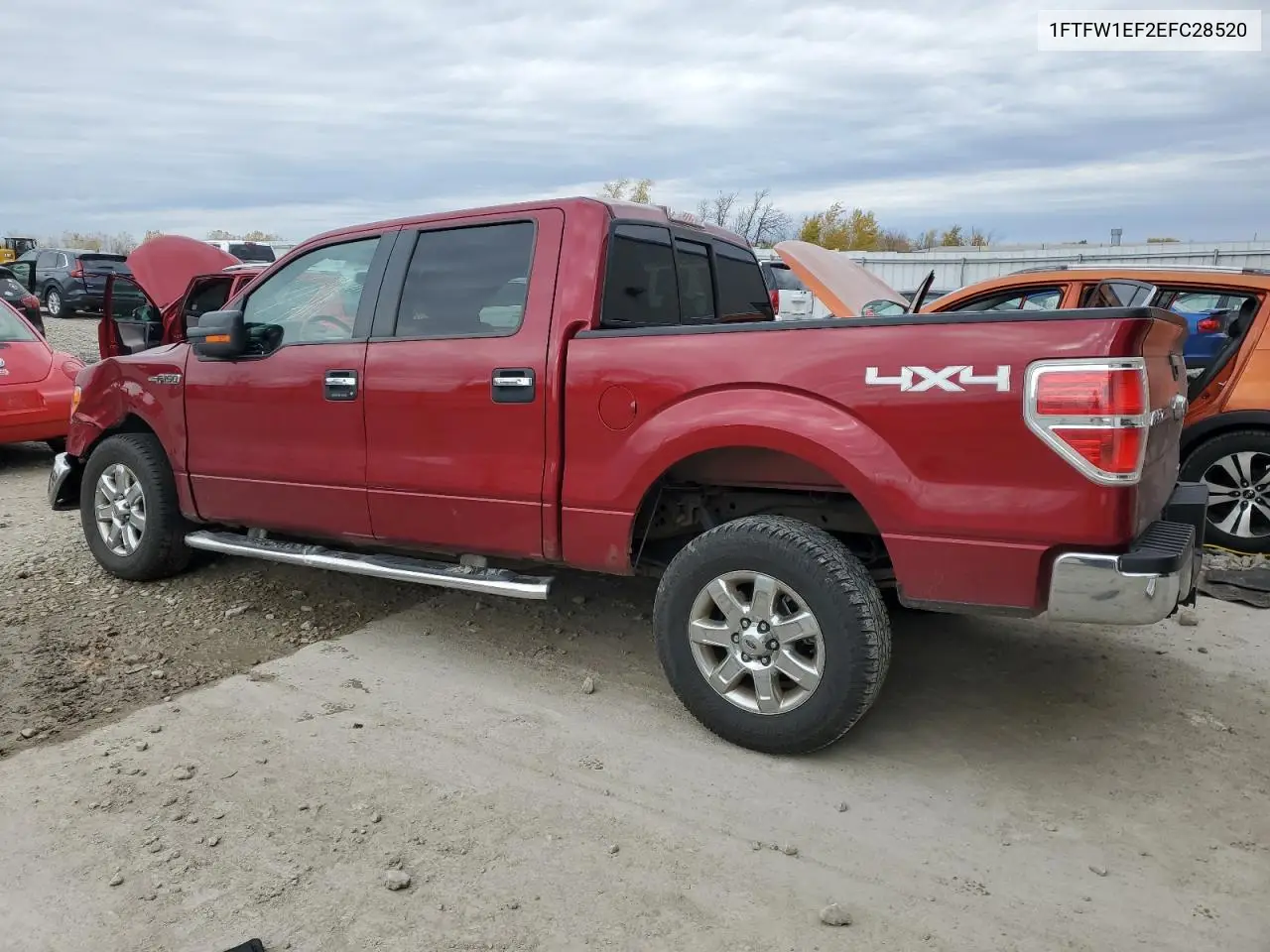 1FTFW1EF2EFC28520 2014 Ford F150 Supercrew