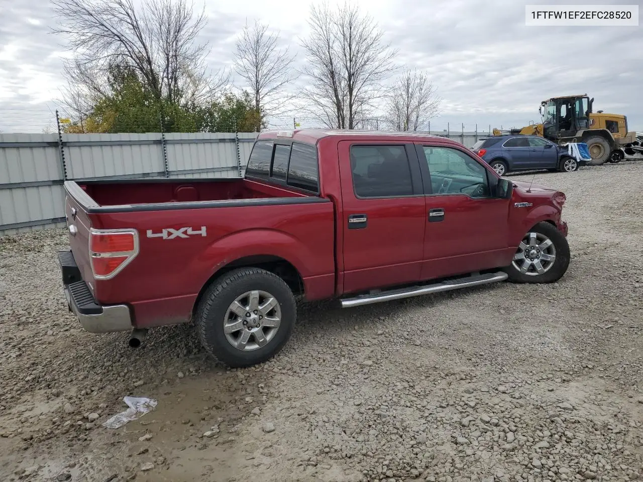 1FTFW1EF2EFC28520 2014 Ford F150 Supercrew