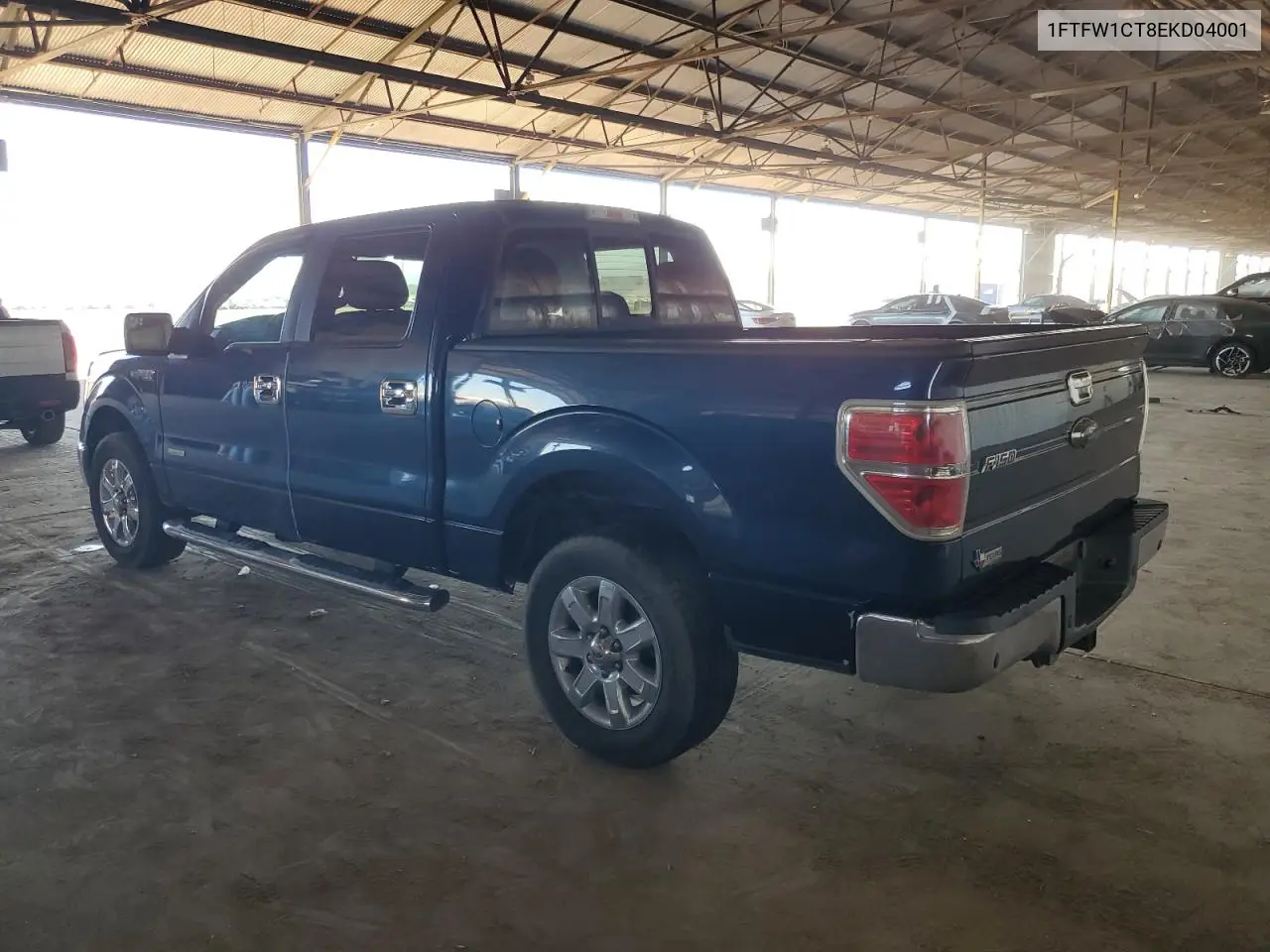 1FTFW1CT8EKD04001 2014 Ford F150 Supercrew