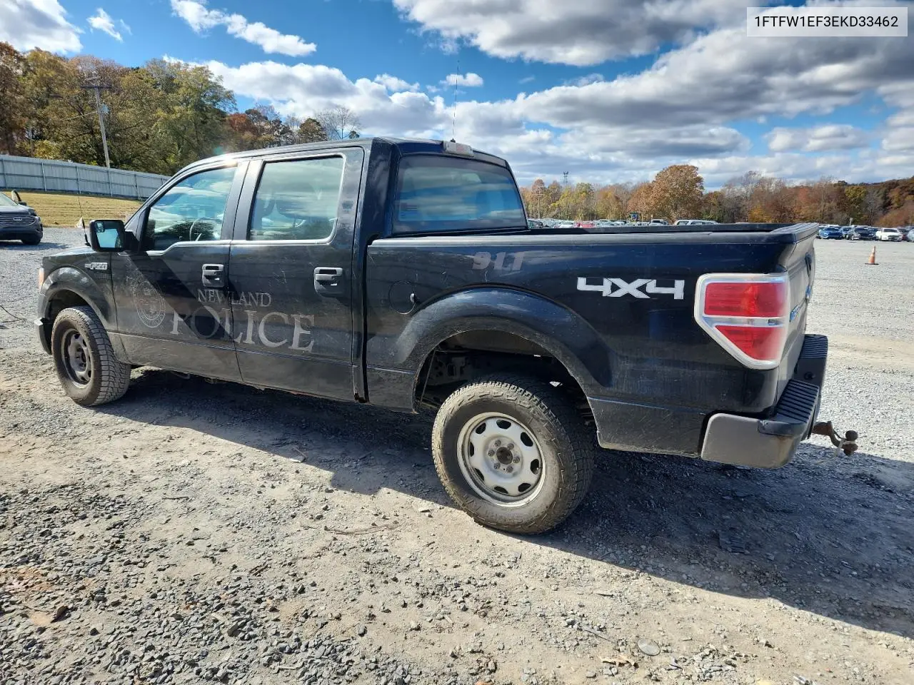 1FTFW1EF3EKD33462 2014 Ford F150 Supercrew