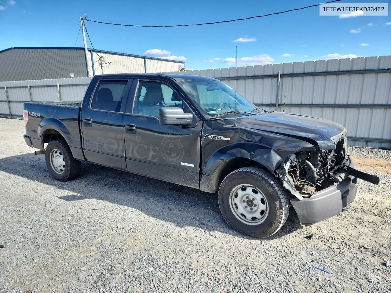 1FTFW1EF3EKD33462 2014 Ford F150 Supercrew