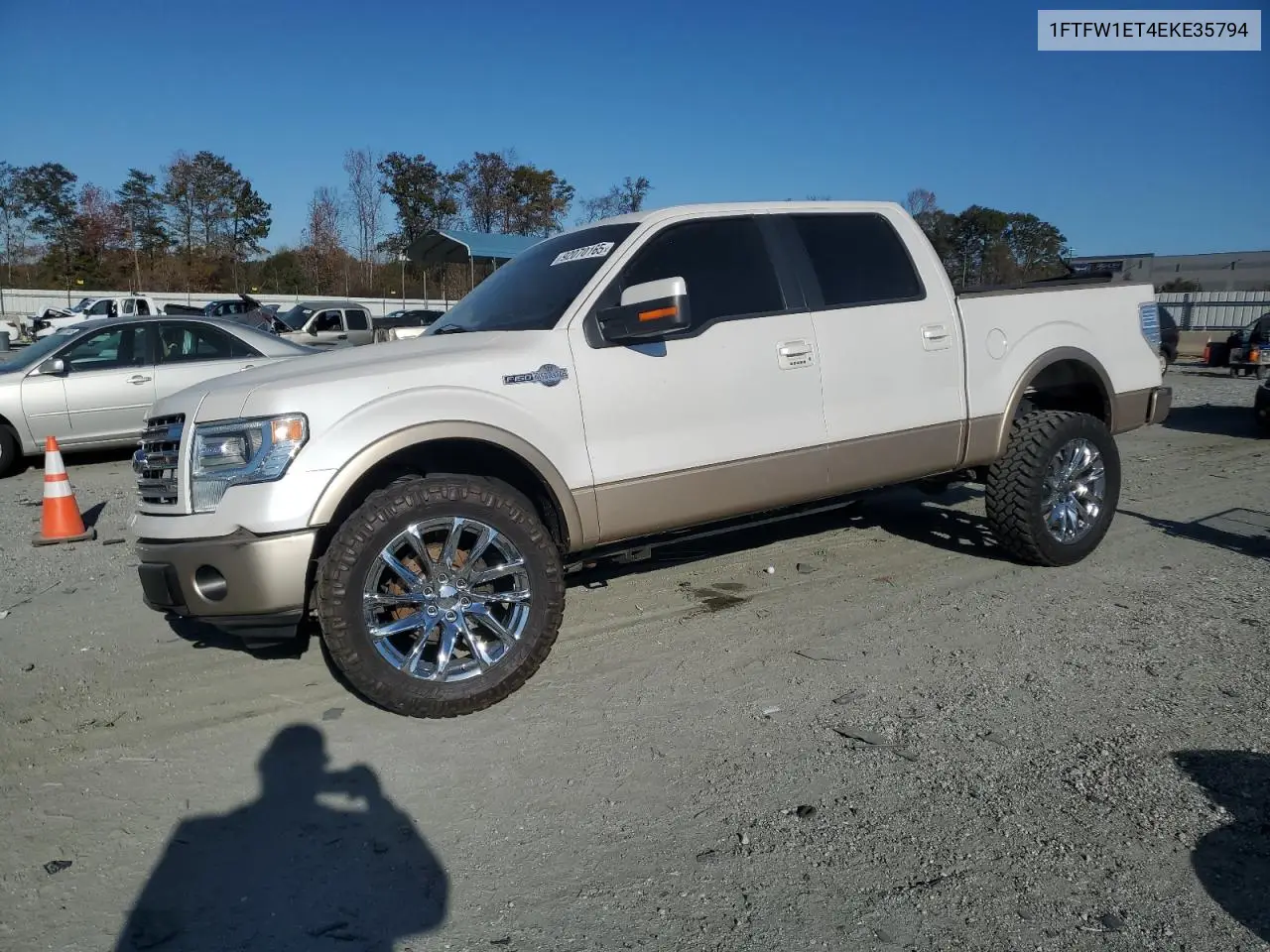 1FTFW1ET4EKE35794 2014 Ford F150 Supercrew