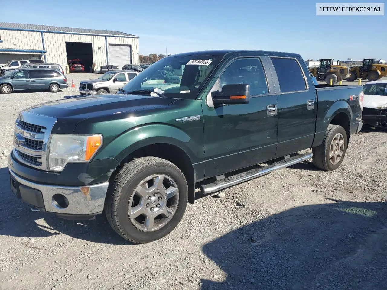 1FTFW1EF0EKG39163 2014 Ford F150 Supercrew