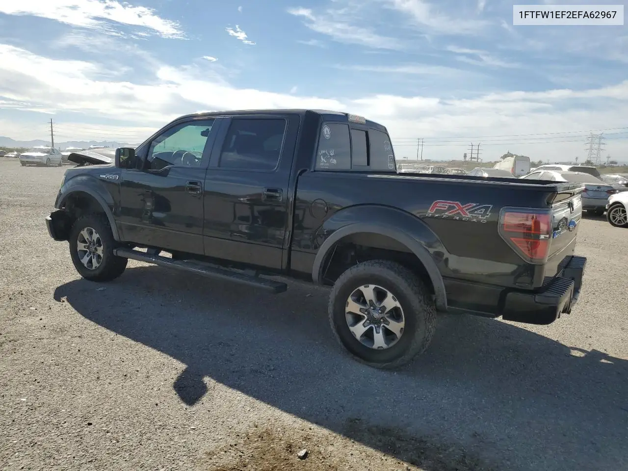 1FTFW1EF2EFA62967 2014 Ford F150 Supercrew