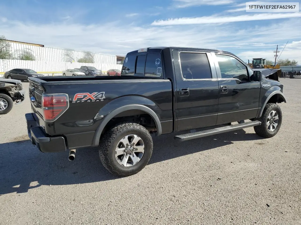 1FTFW1EF2EFA62967 2014 Ford F150 Supercrew