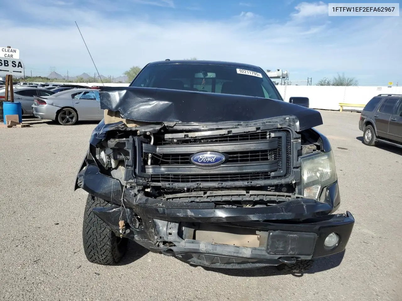 1FTFW1EF2EFA62967 2014 Ford F150 Supercrew