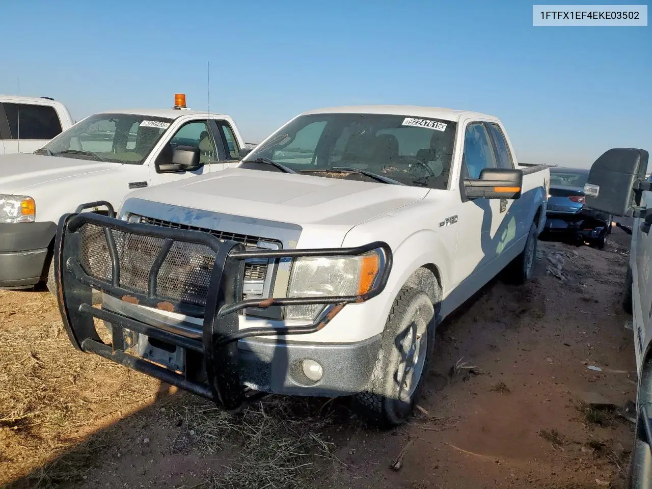 1FTFX1EF4EKE03502 2014 Ford F150 Super Cab