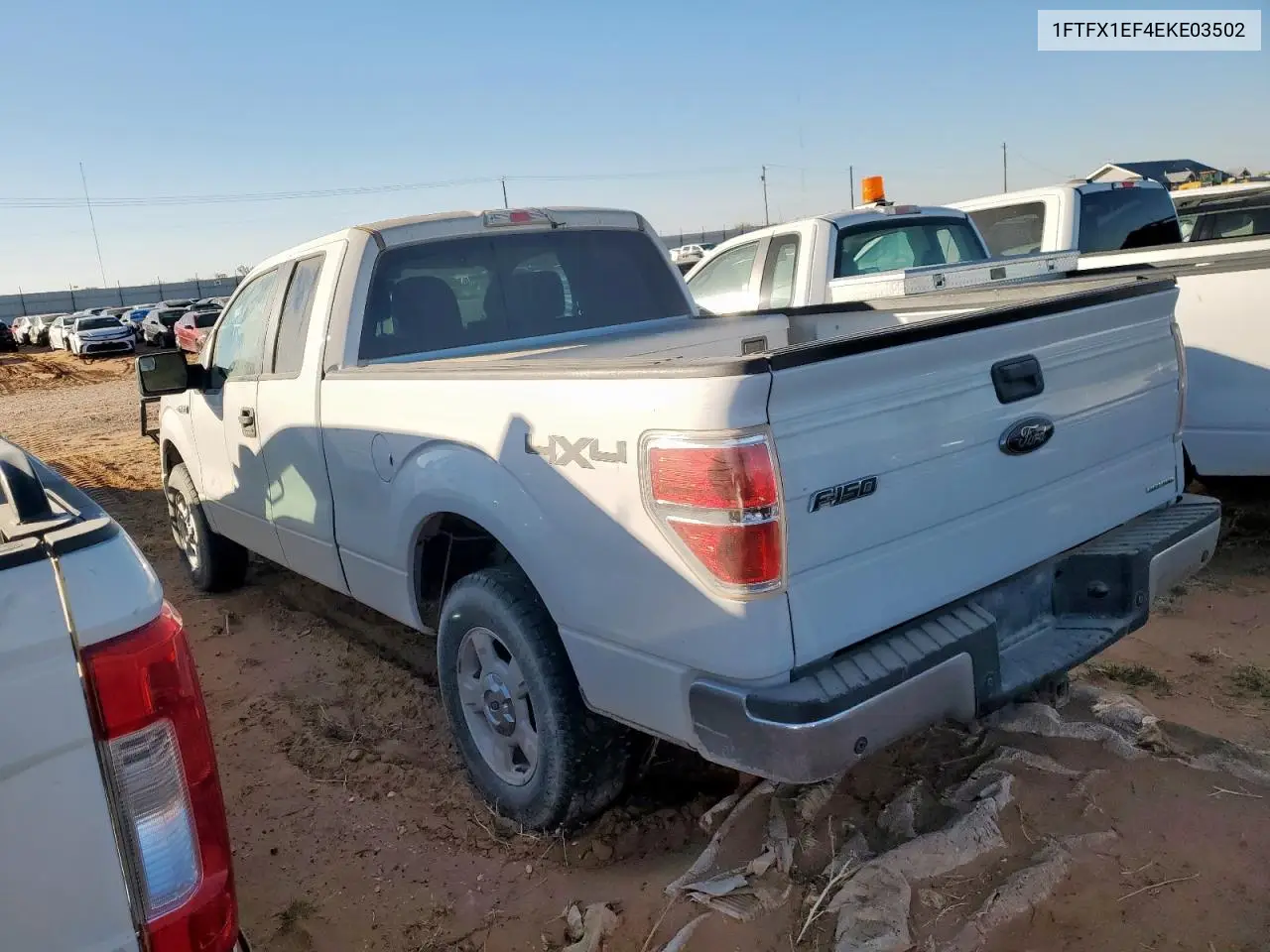 1FTFX1EF4EKE03502 2014 Ford F150 Super Cab