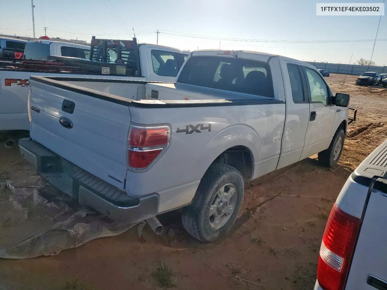 1FTFX1EF4EKE03502 2014 Ford F150 Super Cab