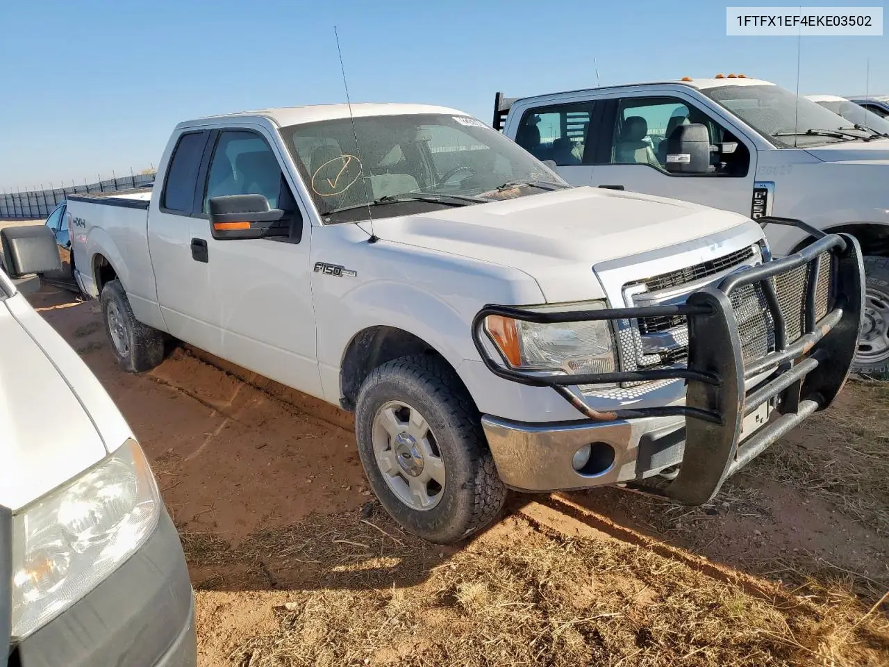1FTFX1EF4EKE03502 2014 Ford F150 Super Cab