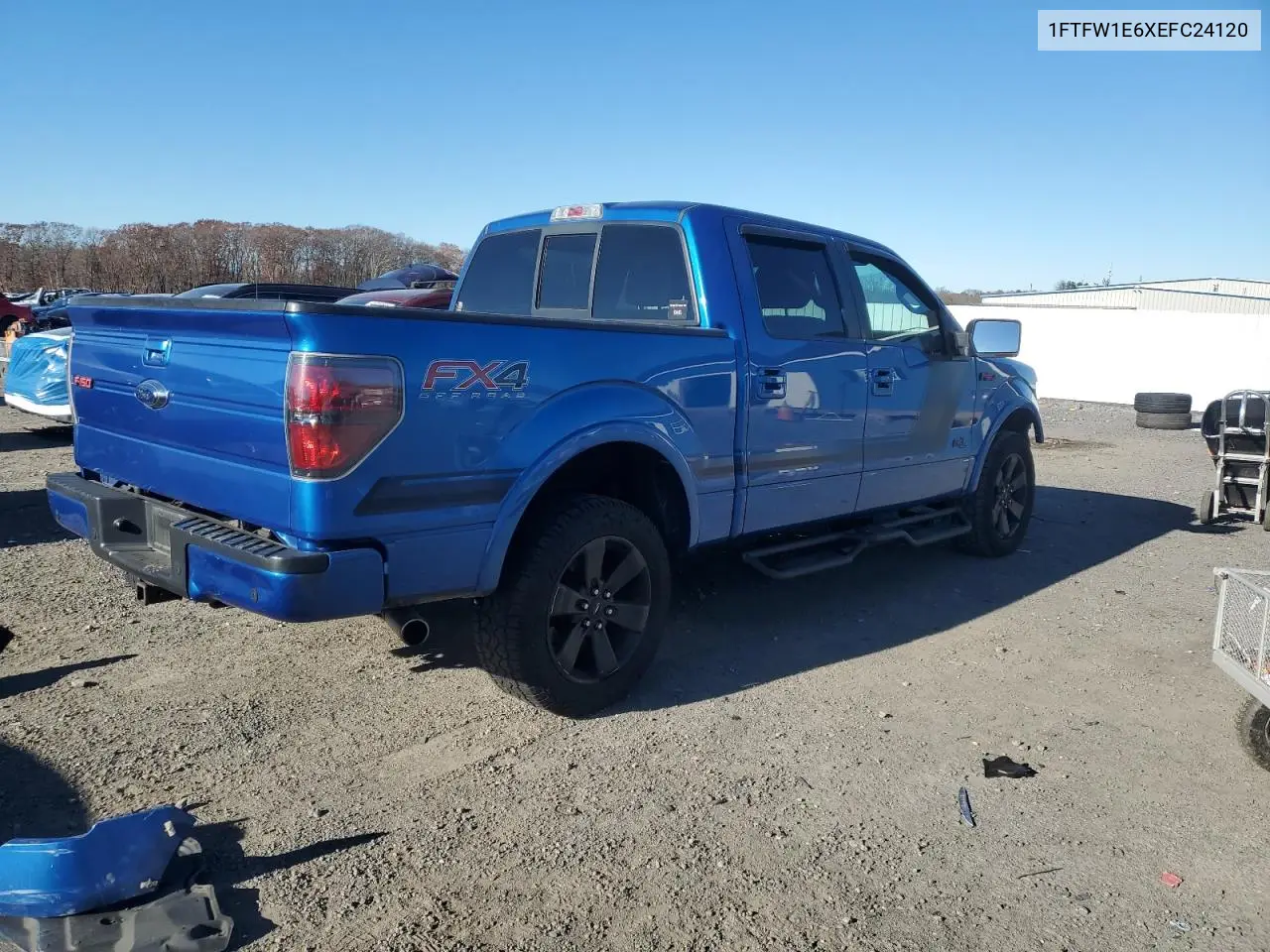 1FTFW1E6XEFC24120 2014 Ford F150 Supercrew