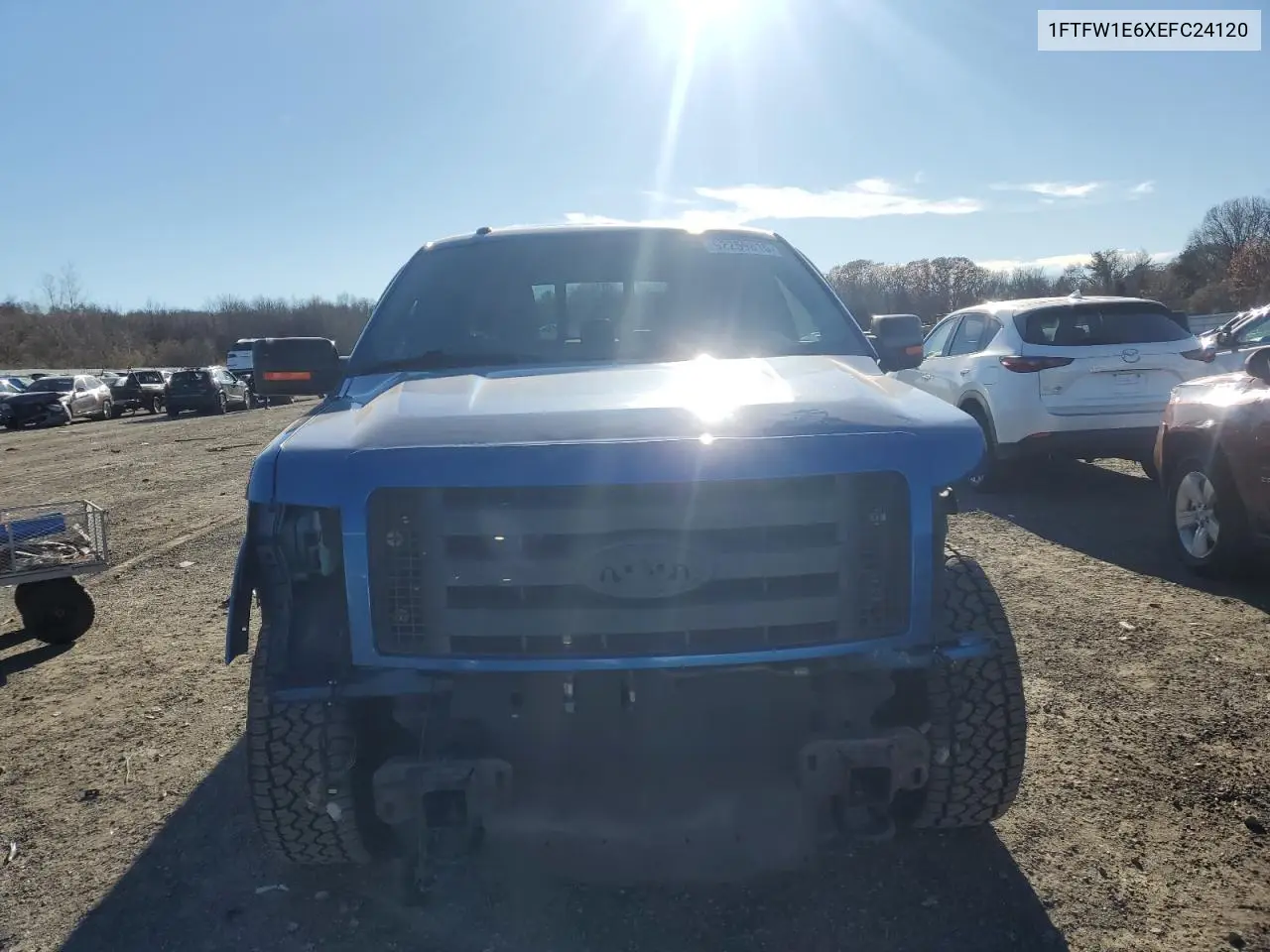 1FTFW1E6XEFC24120 2014 Ford F150 Supercrew