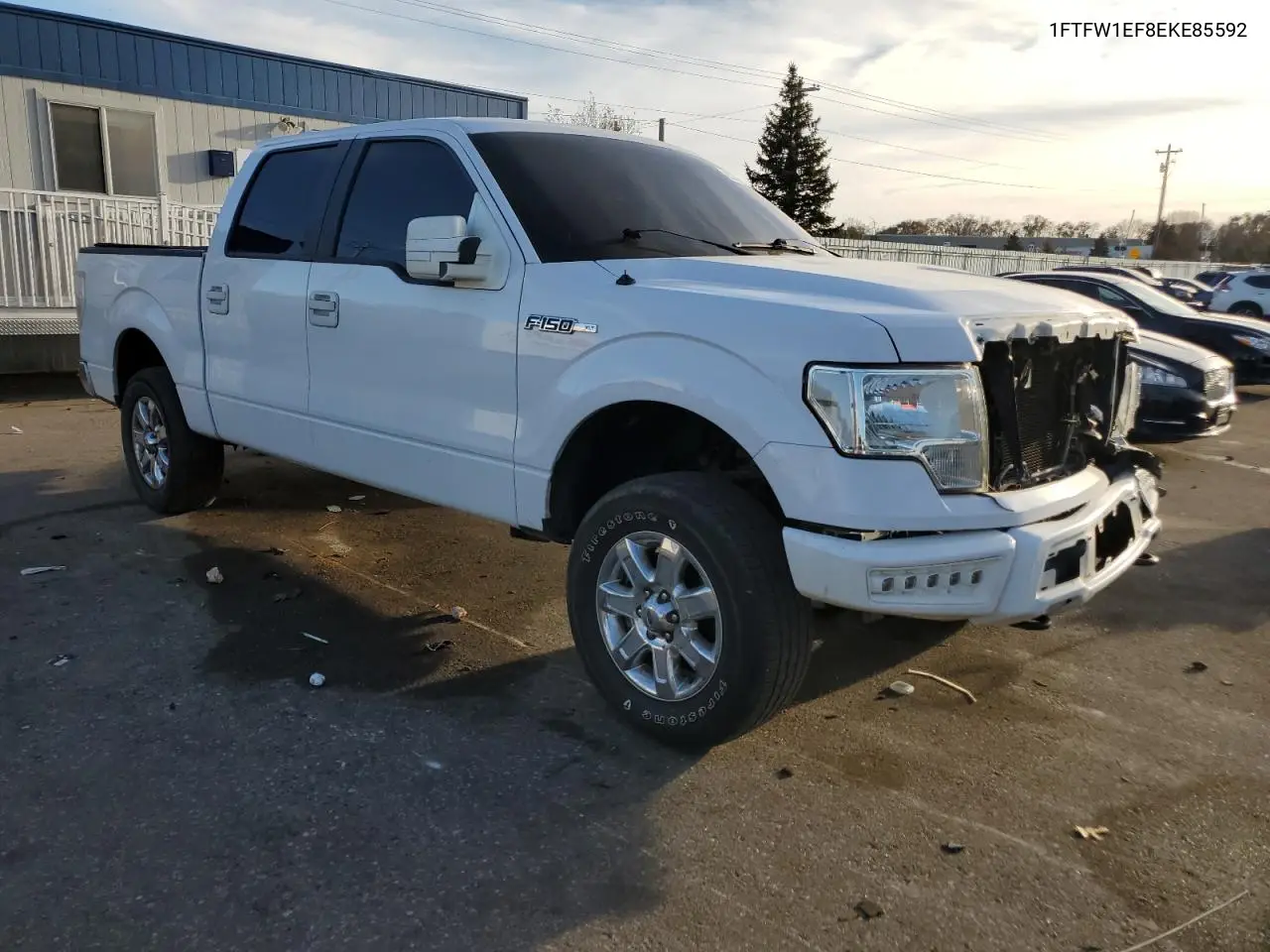 1FTFW1EF8EKE85592 2014 Ford F150 Supercrew