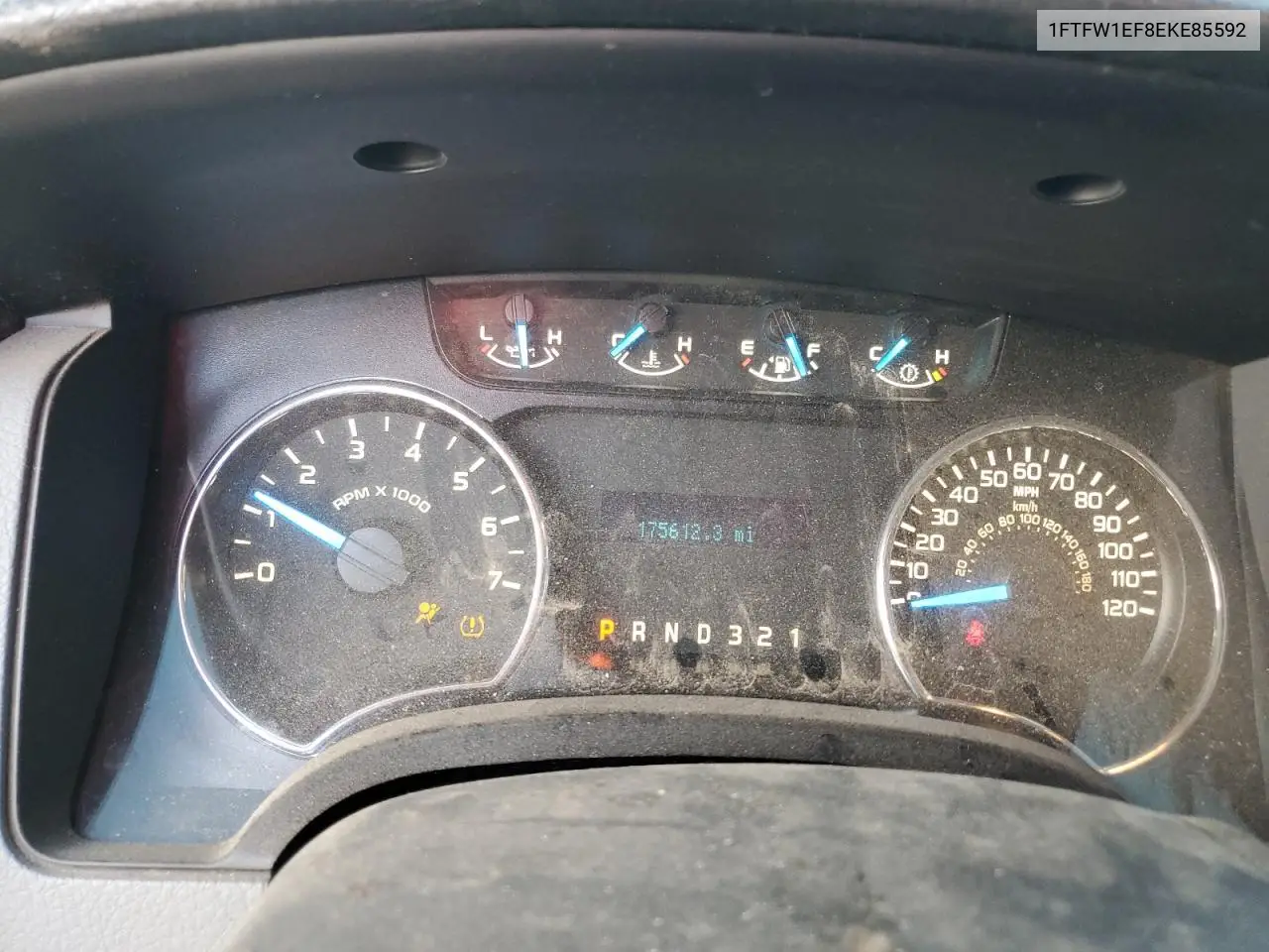1FTFW1EF8EKE85592 2014 Ford F150 Supercrew