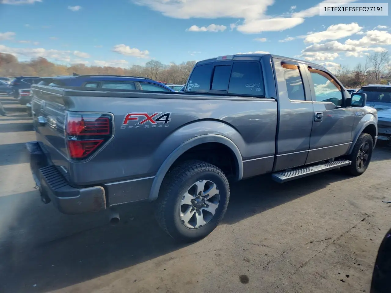 1FTFX1EF5EFC77191 2014 Ford F150 Super Cab