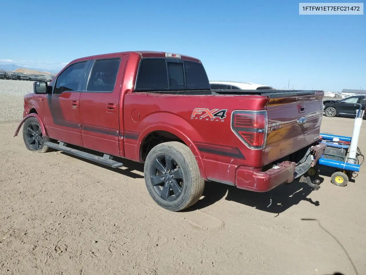 1FTFW1ET7EFC21472 2014 Ford F150 Supercrew