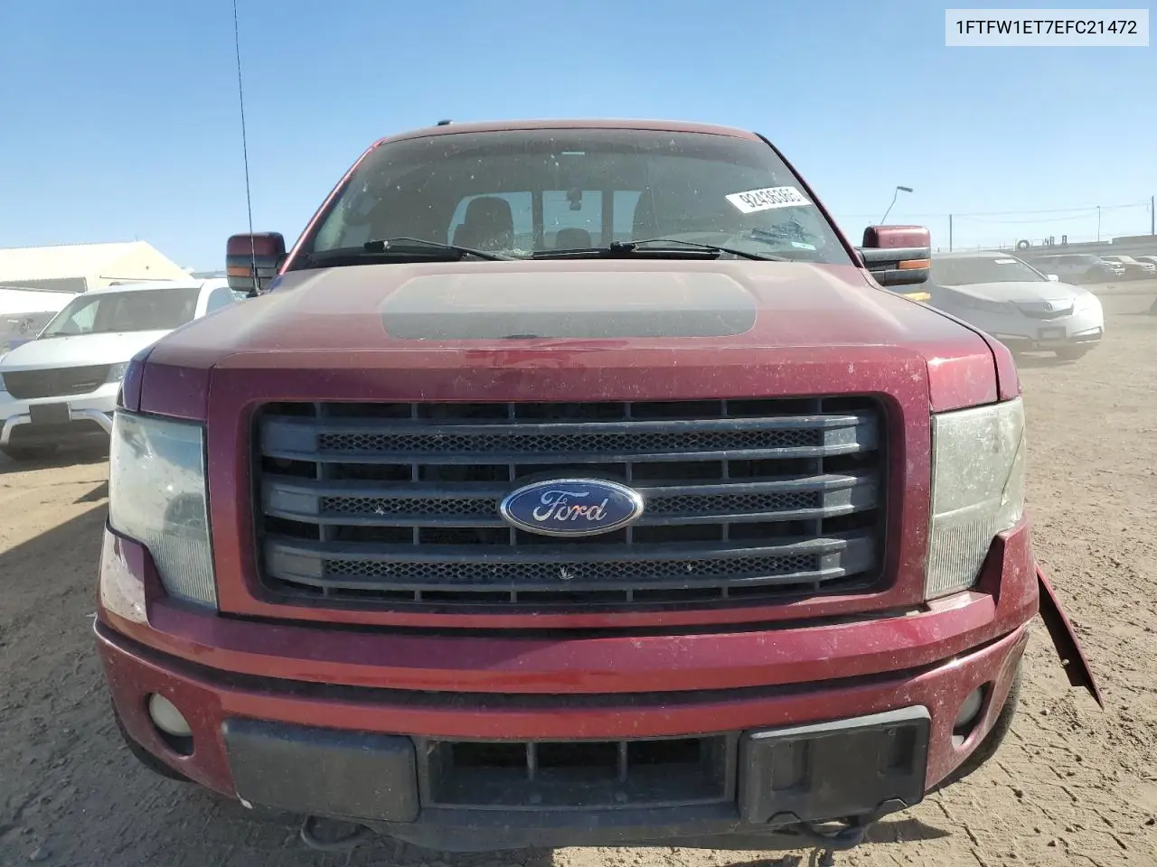 1FTFW1ET7EFC21472 2014 Ford F150 Supercrew