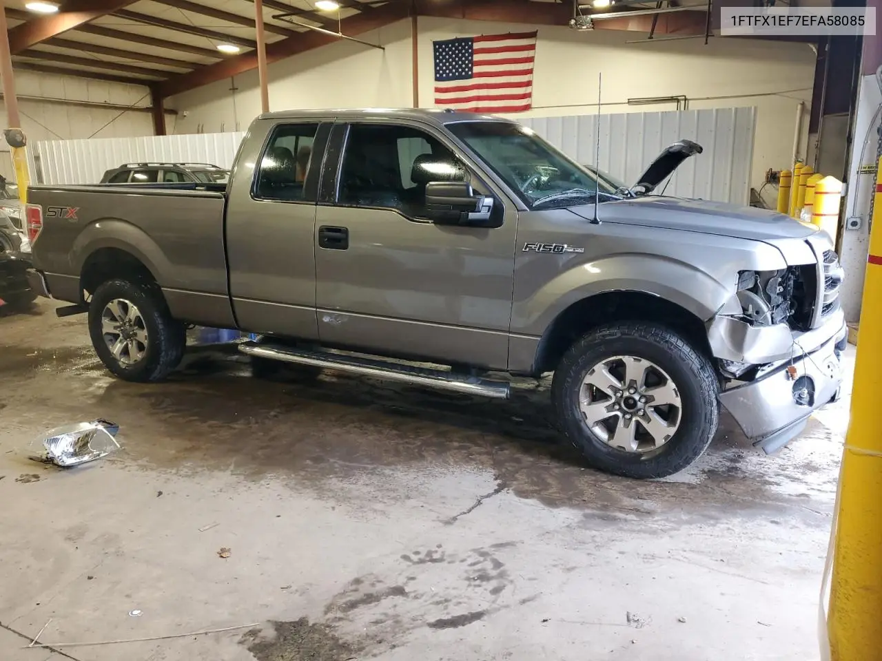 1FTFX1EF7EFA58085 2014 Ford F150 Super Cab