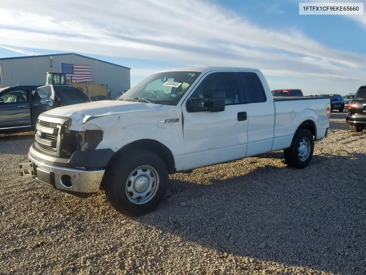 1FTFX1CF9EKE65660 2014 Ford F150 Super Cab