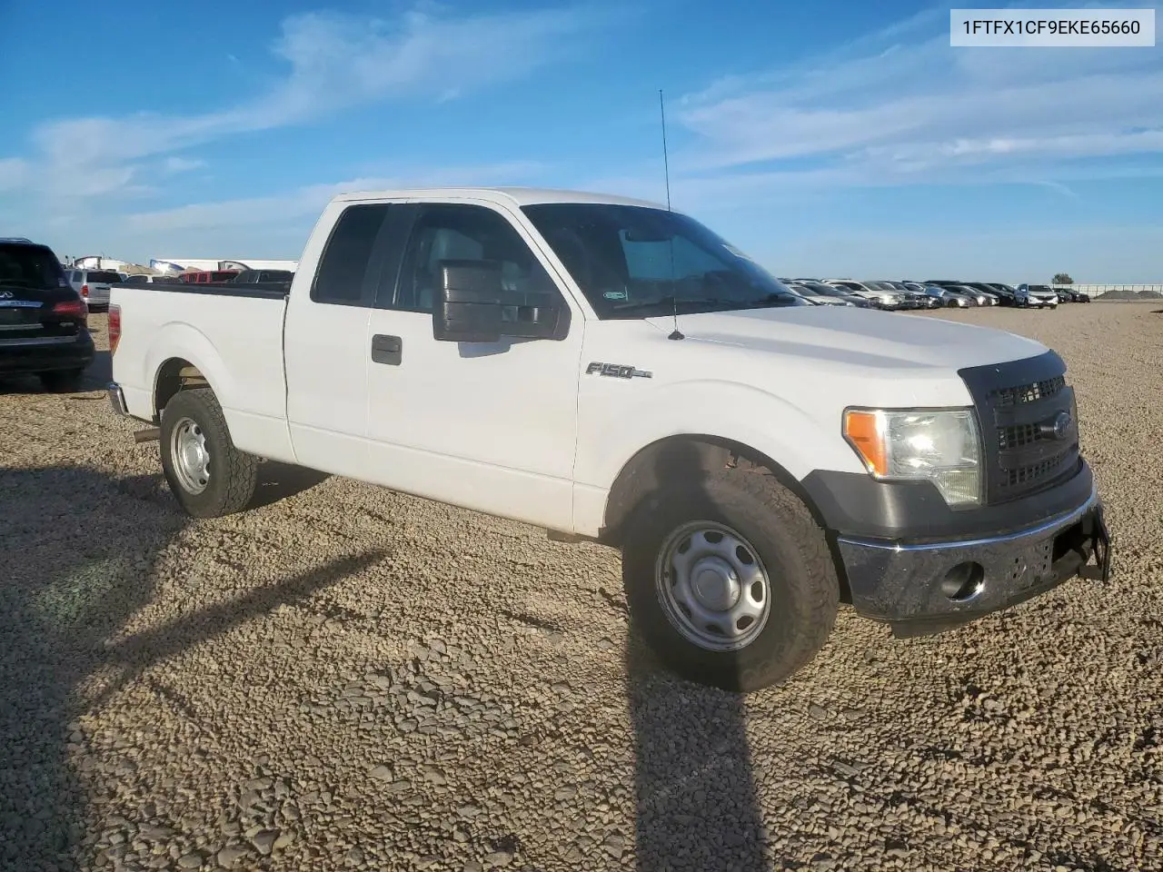 1FTFX1CF9EKE65660 2014 Ford F150 Super Cab