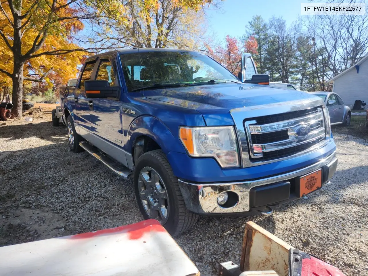 1FTFW1ET4EKF22577 2014 Ford F150 Supercrew