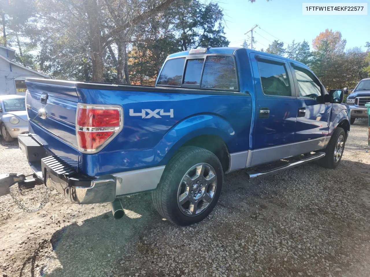 1FTFW1ET4EKF22577 2014 Ford F150 Supercrew