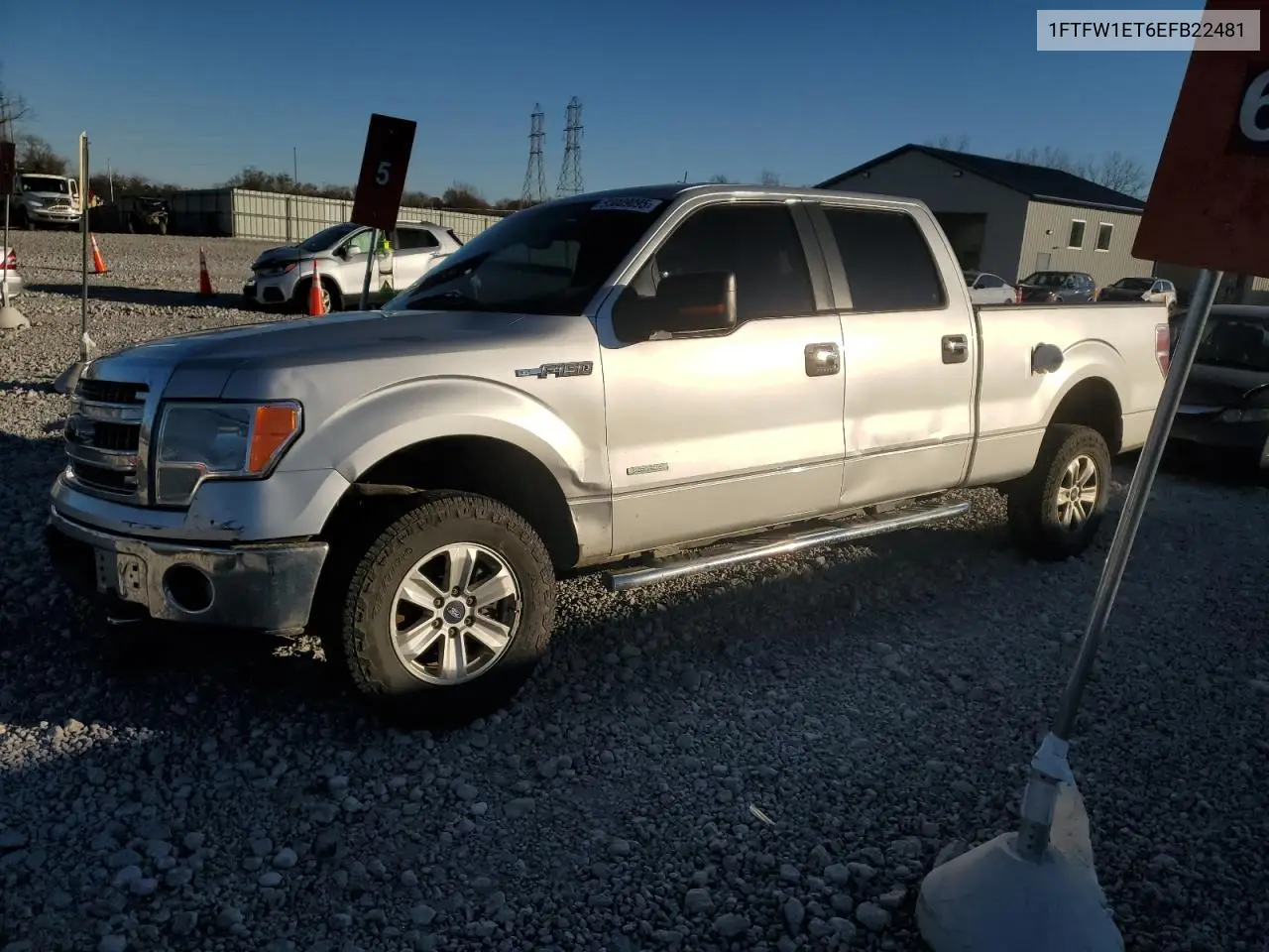 1FTFW1ET6EFB22481 2014 Ford F150 Supercrew