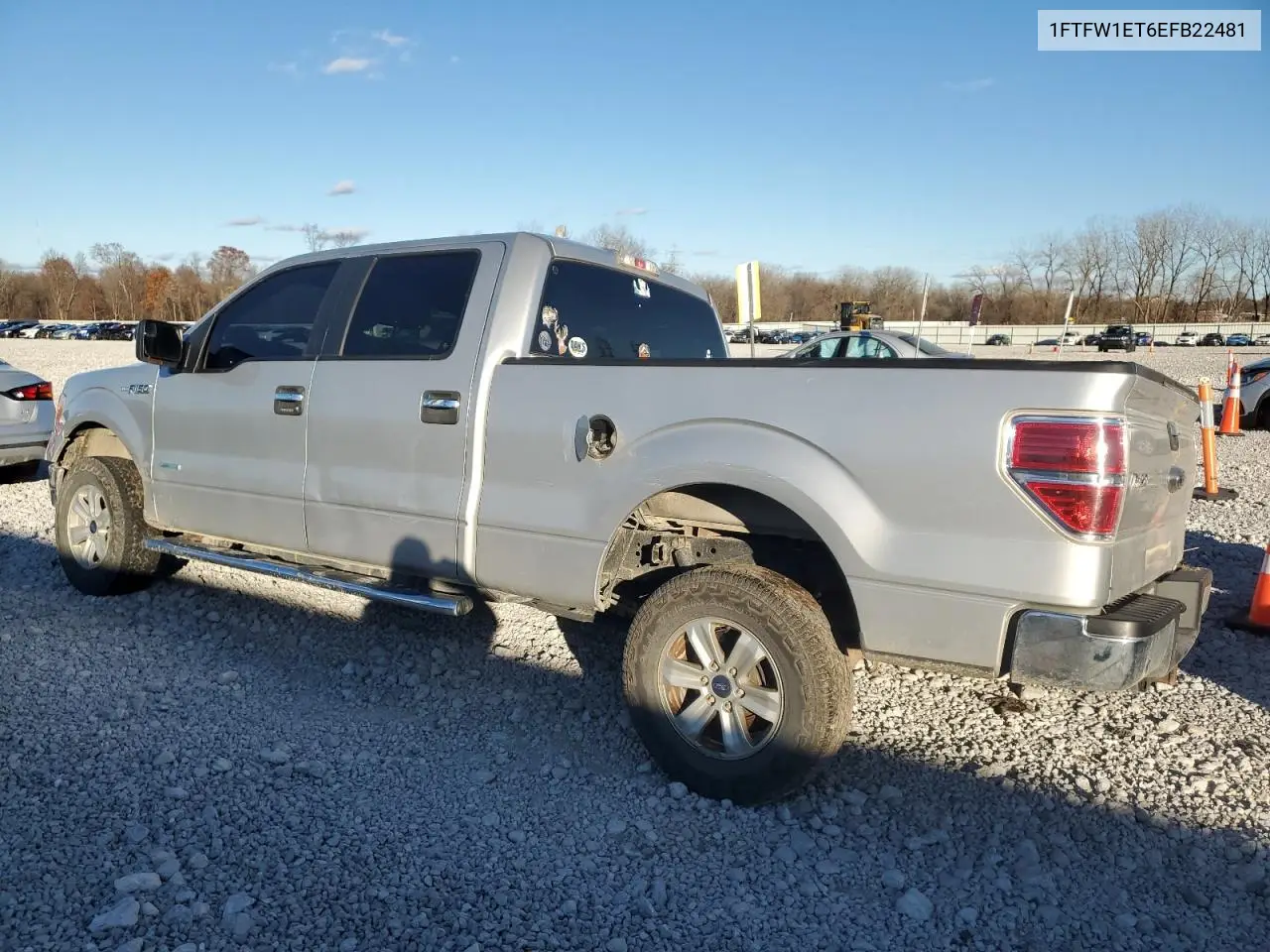 1FTFW1ET6EFB22481 2014 Ford F150 Supercrew
